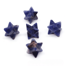 Pierre Naturelle Sculptée en Forme d'étoiles