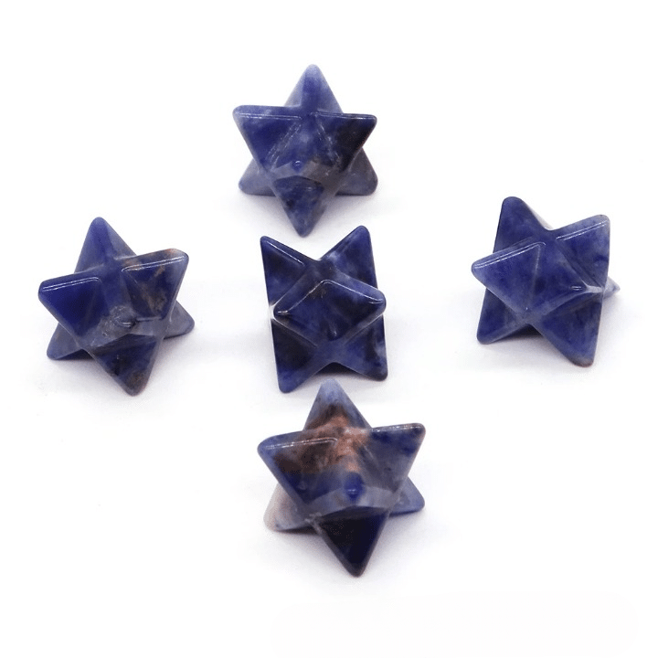 Pierre Naturelle Sculptée en Forme d'étoiles