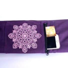 Sac Yoga Violet et Durable en Toile