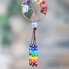 Attrape Rêve Arbre de Vie de Style Bohème