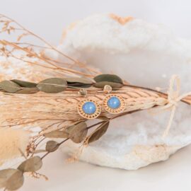 Boucles d’oreilles pendantes Leonie by Mayana