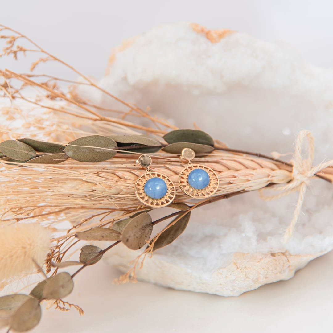 Boucles d’oreilles pendantes Leonie by Mayana